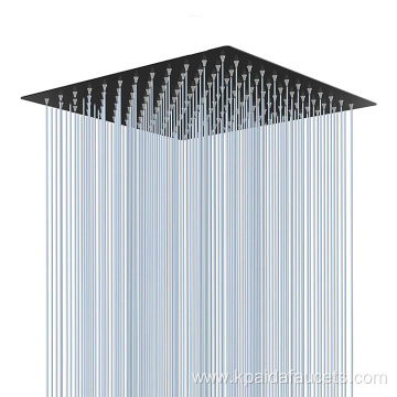 Square Removable Quality Waterfall Shower Head